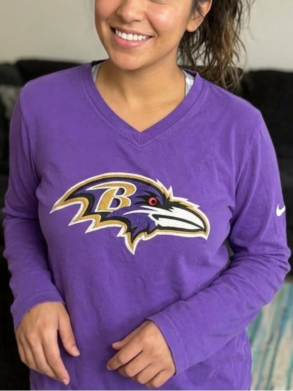 Women's Ravens V-Neck
